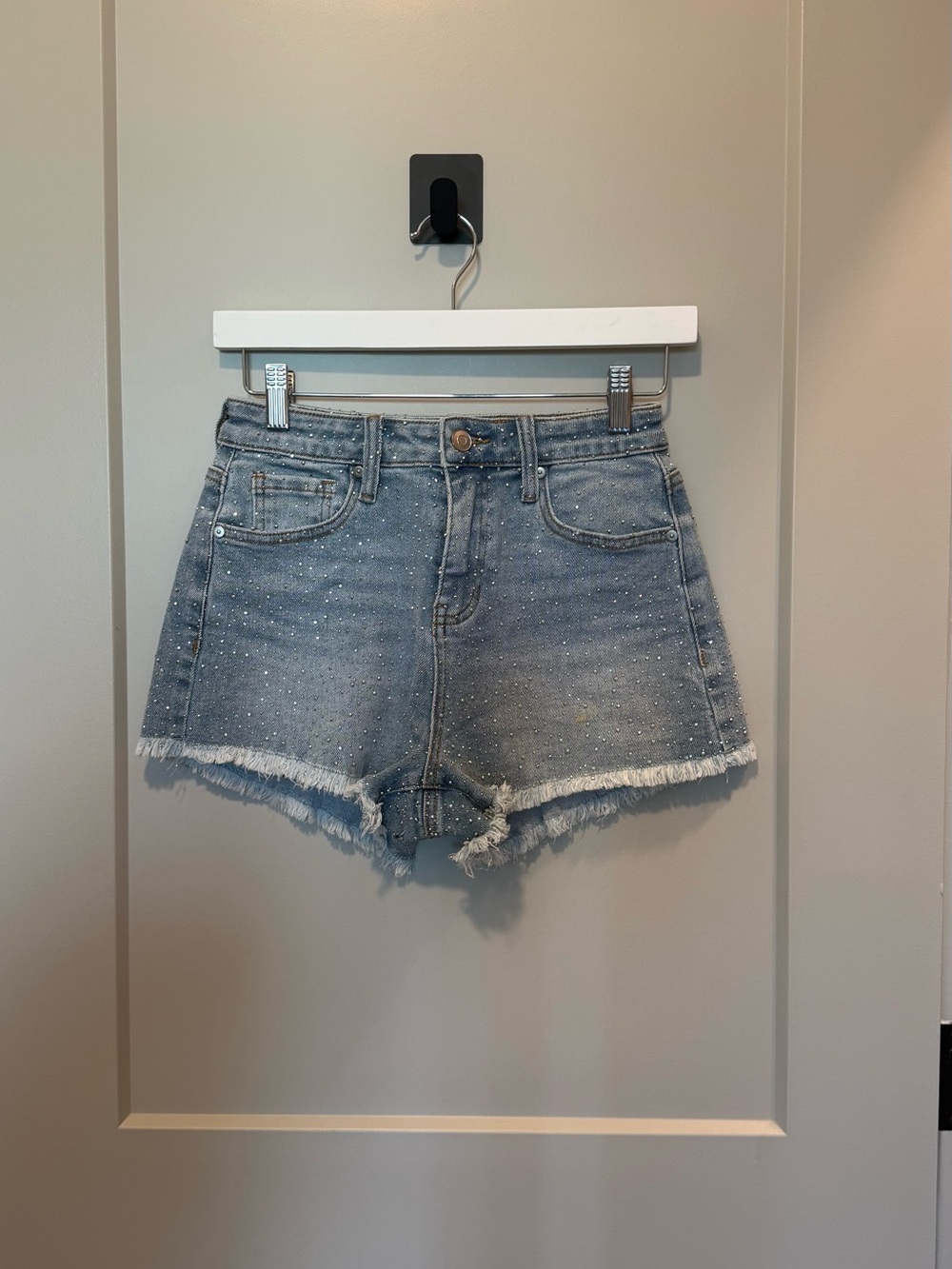 Altar’d State Studded Denim Shorts